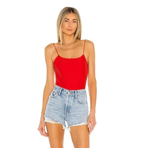 JADE SWIM Trophy One Piece Bikini - Size Small, Color Lava - Picture 4 of 4